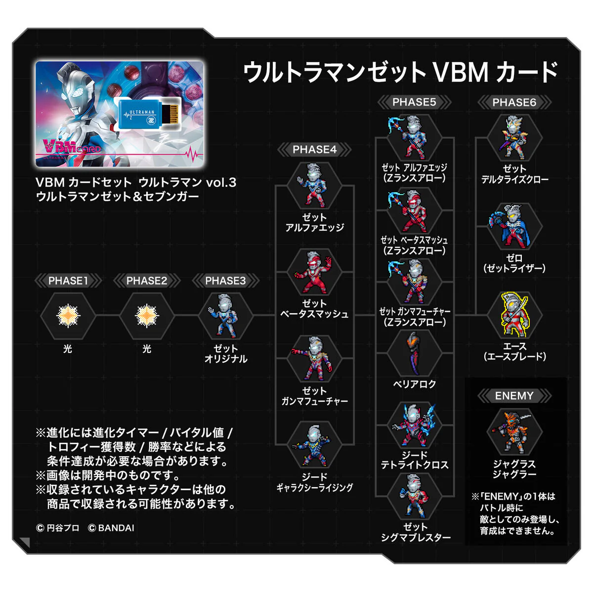 Ultraman VBM Card Set 03: Ultraman Z & Sevenger - Image 4