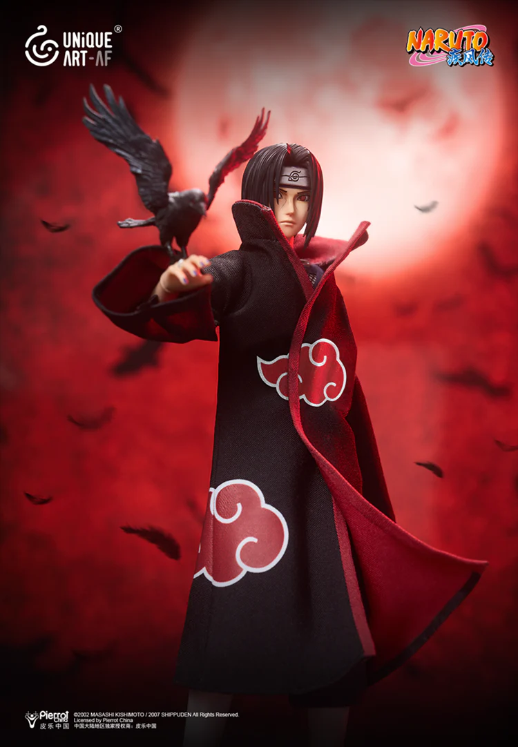 [PREORDER] UNiQUE ART Itachi Uchiha 1/12 Scale Action Figure (Standard Version)