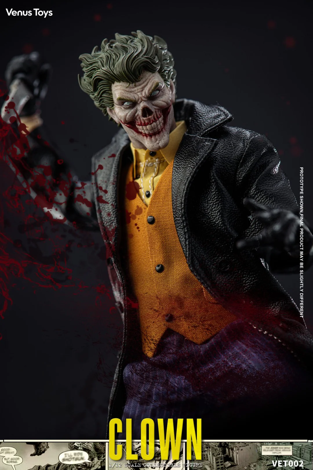 [PREORDER] Venus Toys The Clown 1/12 Scale Action Figure - Image 2