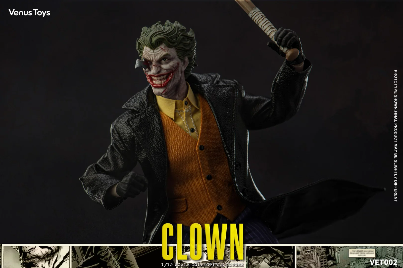 [PREORDER] Venus Toys The Clown 1/12 Scale Action Figure - Image 9