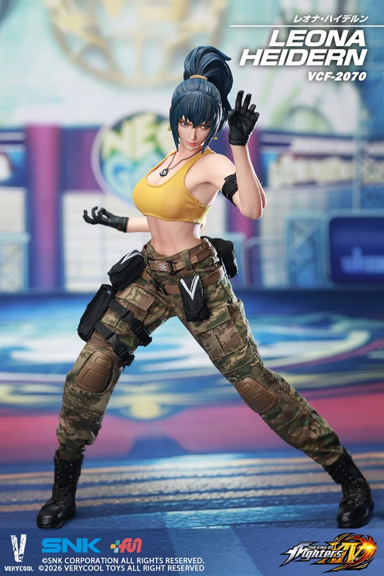 [PREORDER] VERYCOOL Leona Heidern 1/6 Scale Figure - The King of Fighters XIV - Image 5