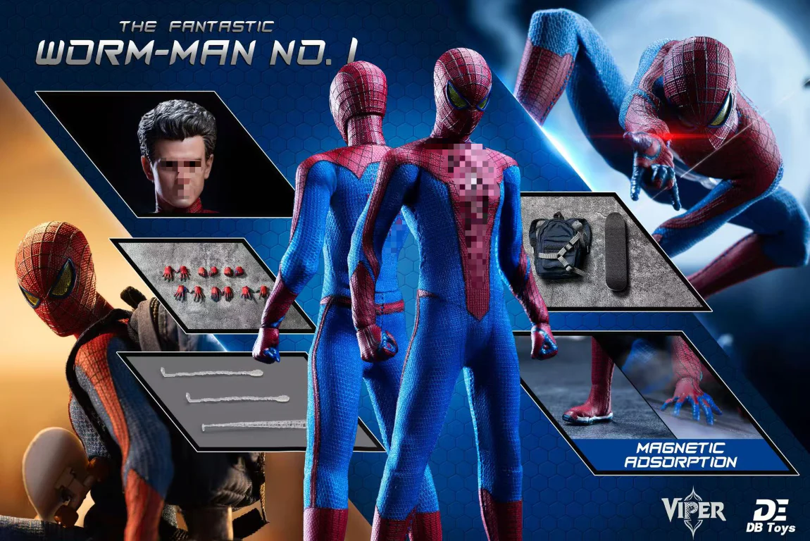 [PREORDER] Viper Studio Worm-Man NO 1 1/12 Scale Figure - Image 6