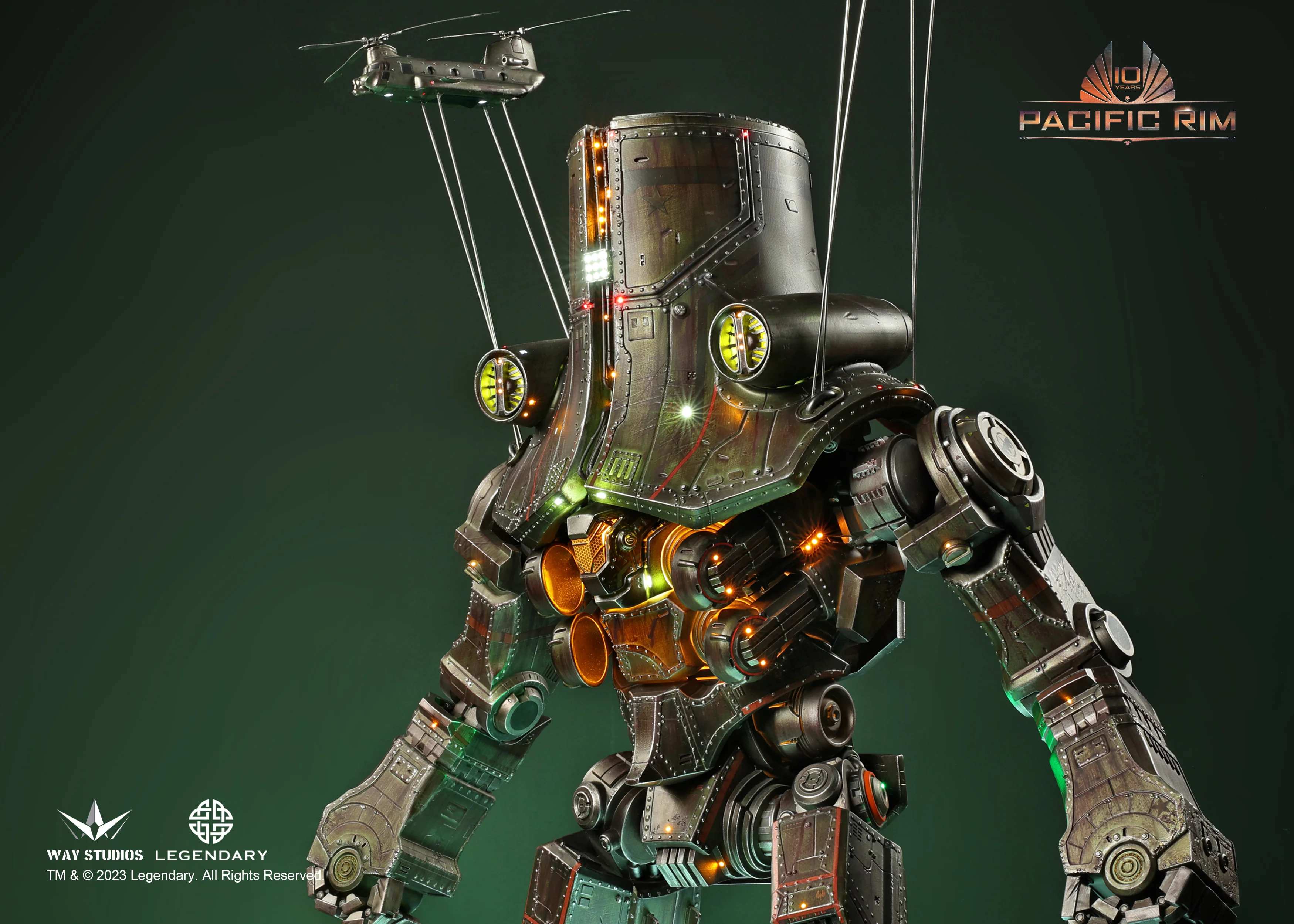 WayStudios Pacific Rim Cherno Alpha Jaeger Statue - Image 2