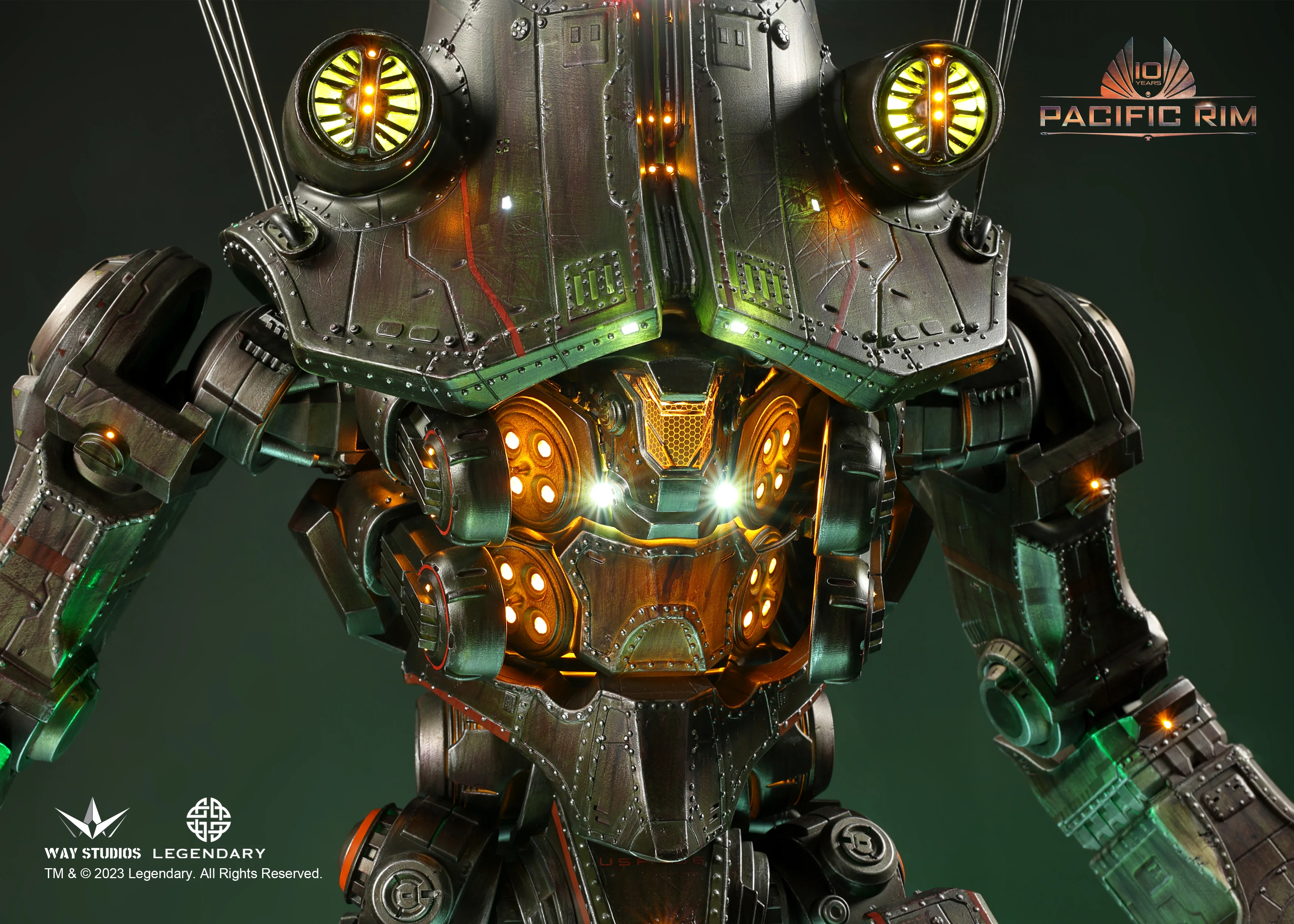 WayStudios Pacific Rim Cherno Alpha Jaeger Statue - Image 4