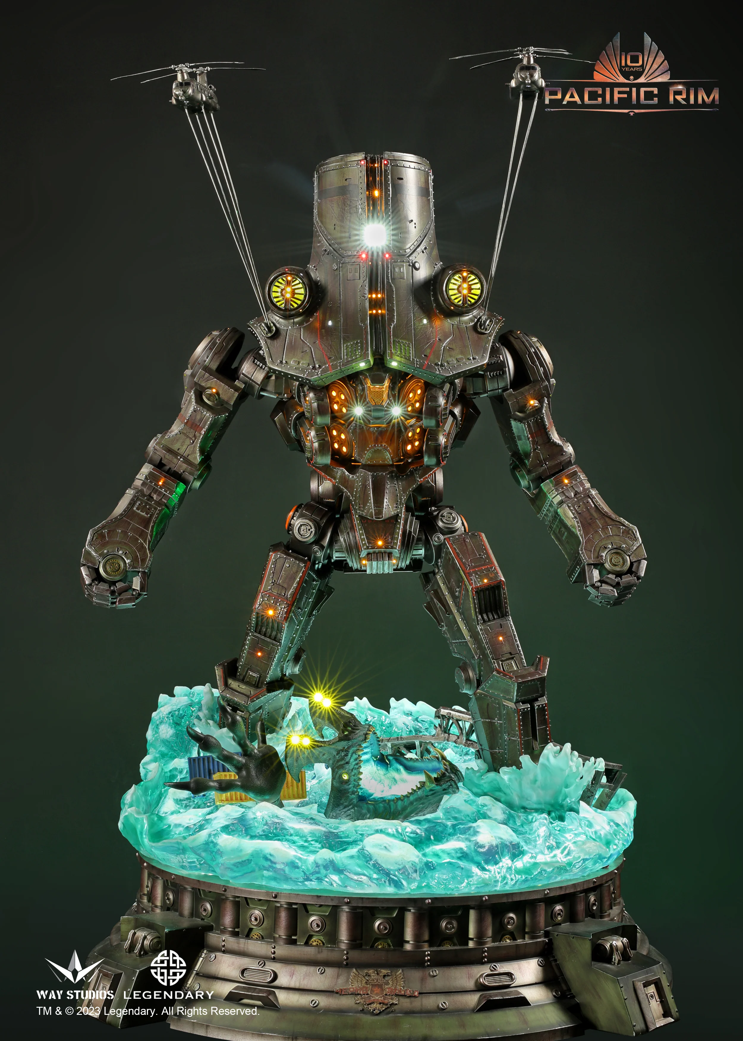 WayStudios Pacific Rim Cherno Alpha Jaeger Statue - Image 7