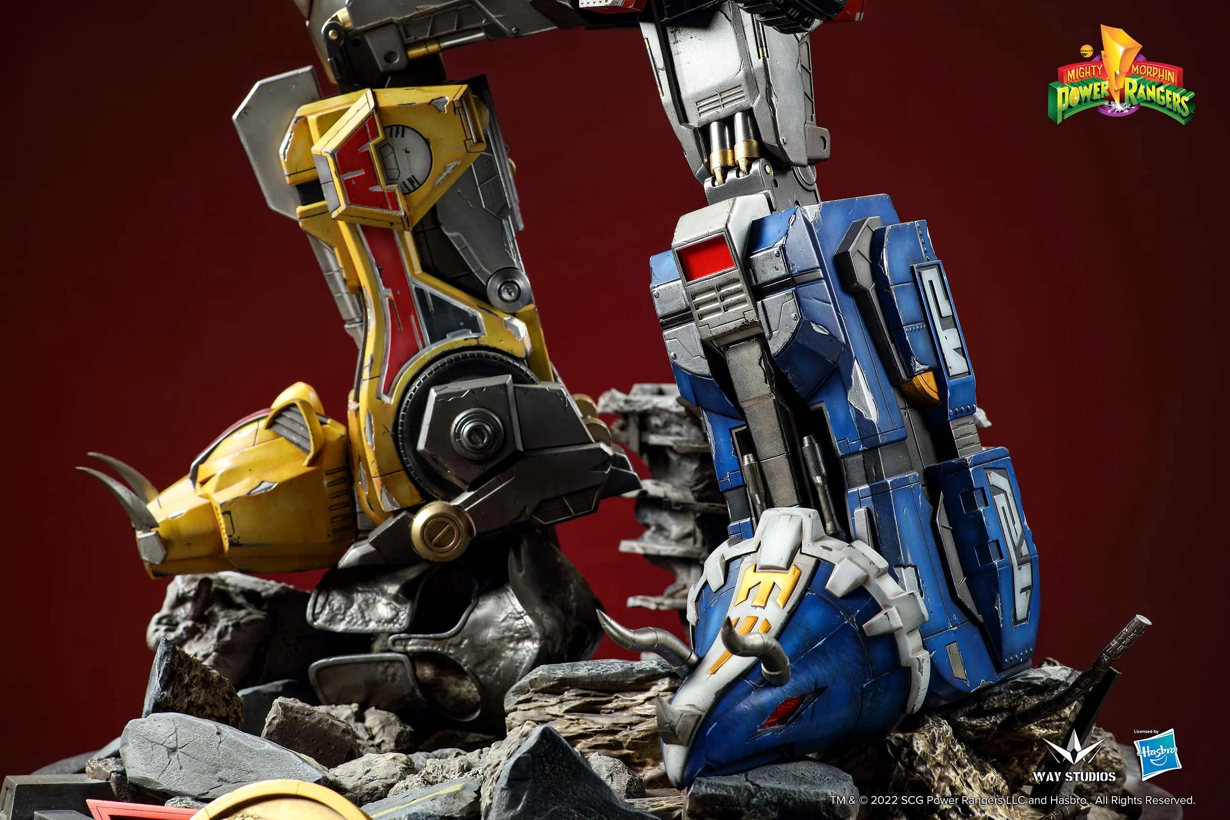 WayStudios Power Rangers Dino Megazord Statue - Image 6