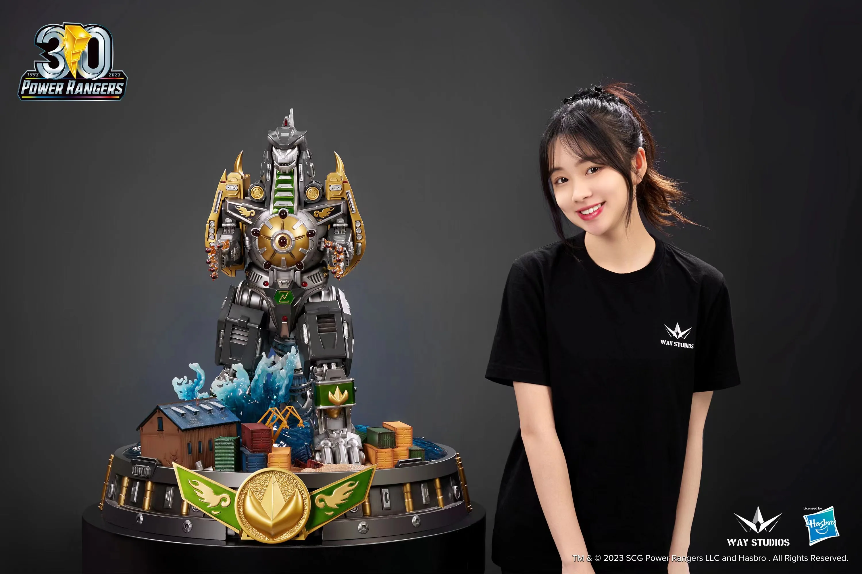 WayStudios Power Rangers Dragonzord Statue - Image 12