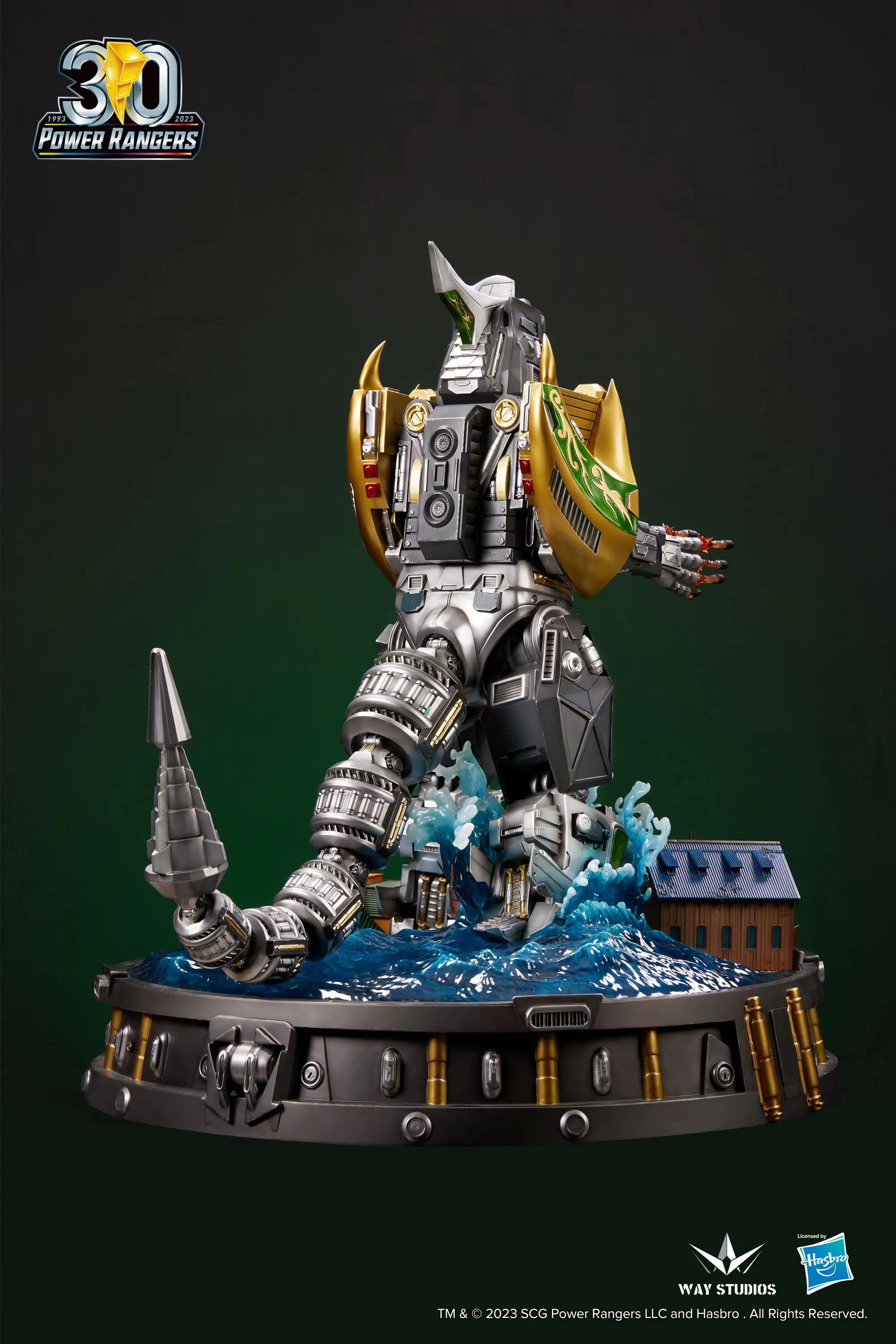 WayStudios Power Rangers Dragonzord Statue - Image 4