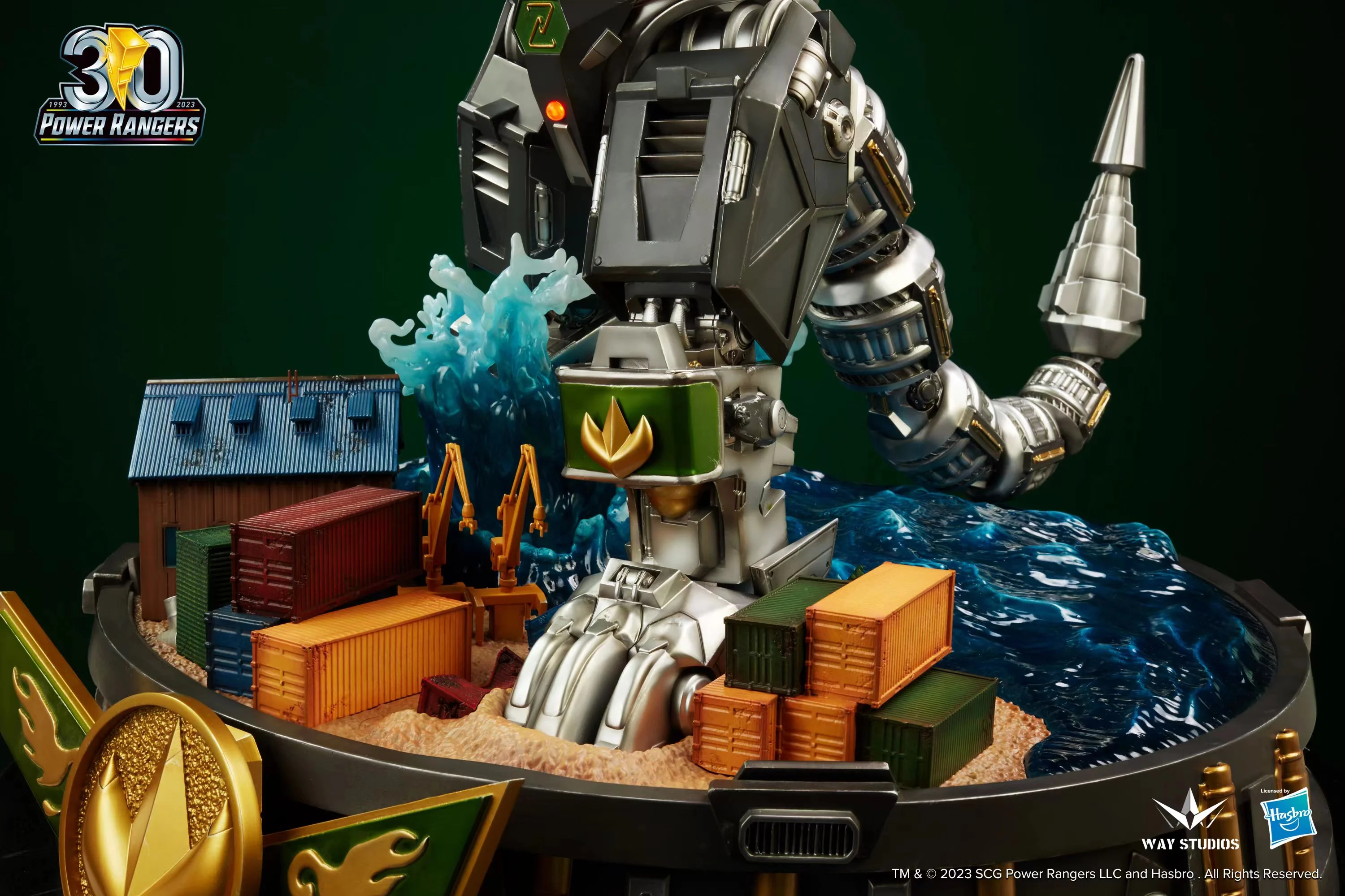 WayStudios Power Rangers Dragonzord Statue - Image 9