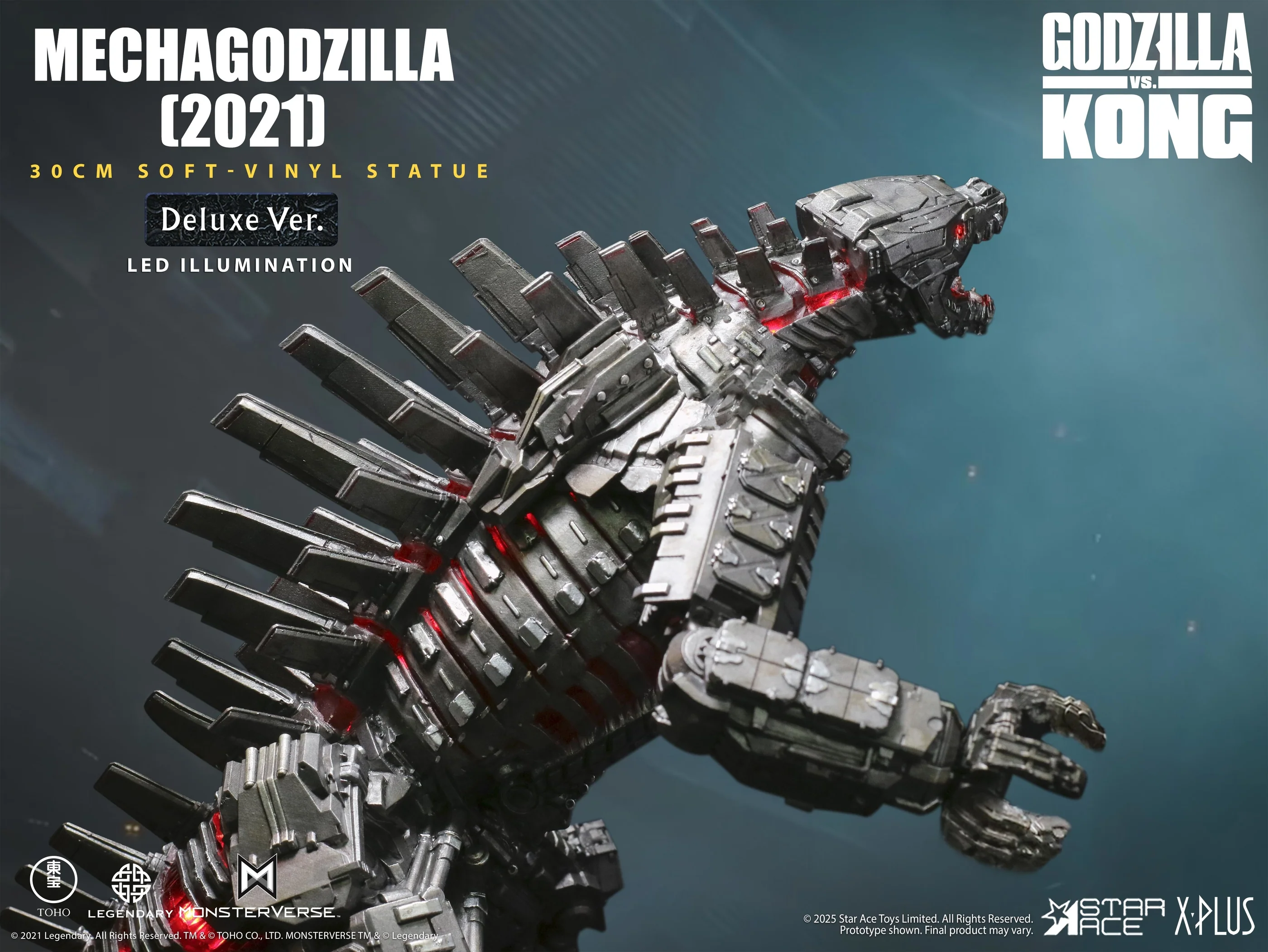X-Plus Mechagodzilla (2021) Jumbo Vinyl - Image 2