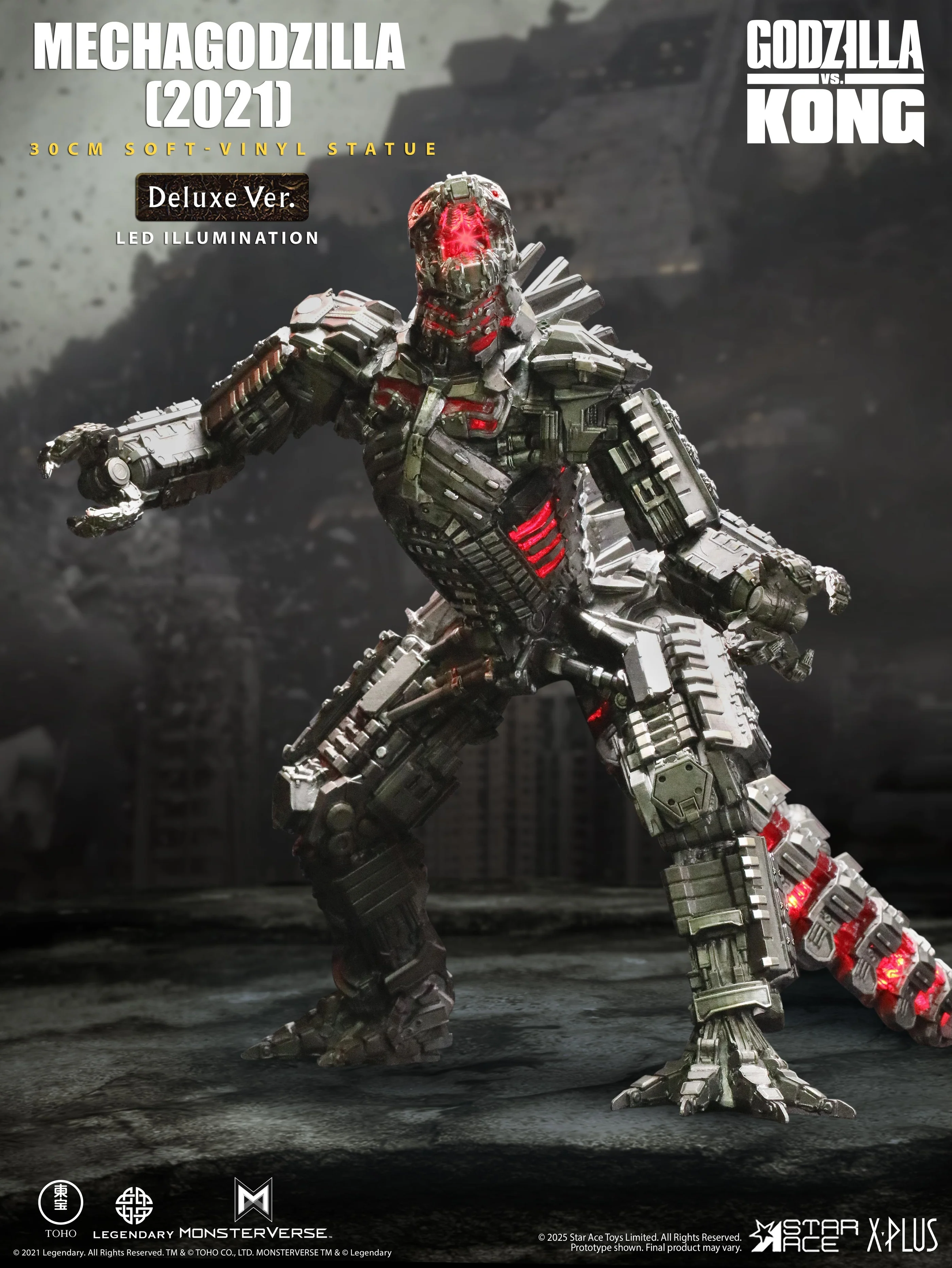 X-Plus Mechagodzilla (2021) Jumbo Vinyl - Image 3