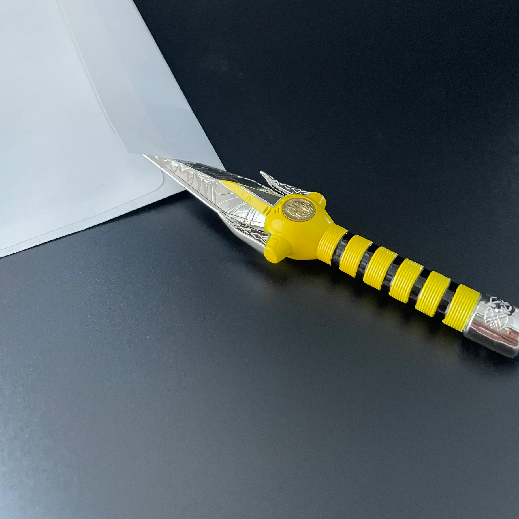 Yellow Ranger Power Dagger Letter Opener - Image 2