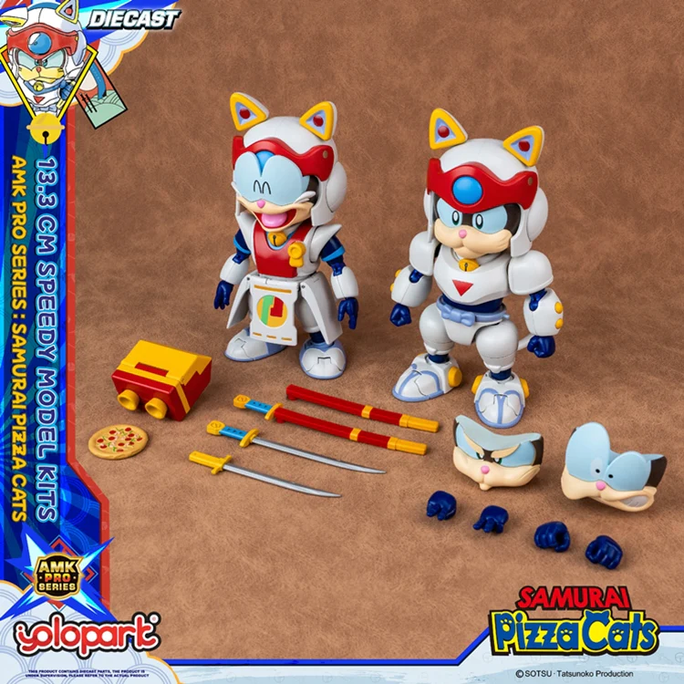 YoloPark AMK Pro Series: Samurai Pizza Cats - Speedy - Image 9
