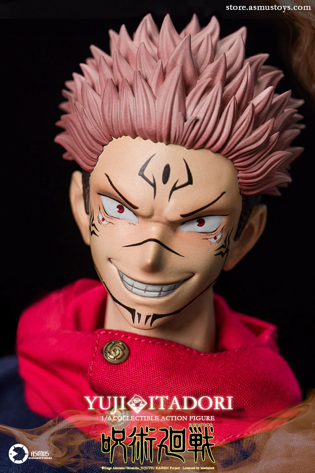 [PREORDER] Asmus Toys Yuji Itadori - Jujutsu Kaisen 1/6 Scale Collectible Action Figure - Image 4