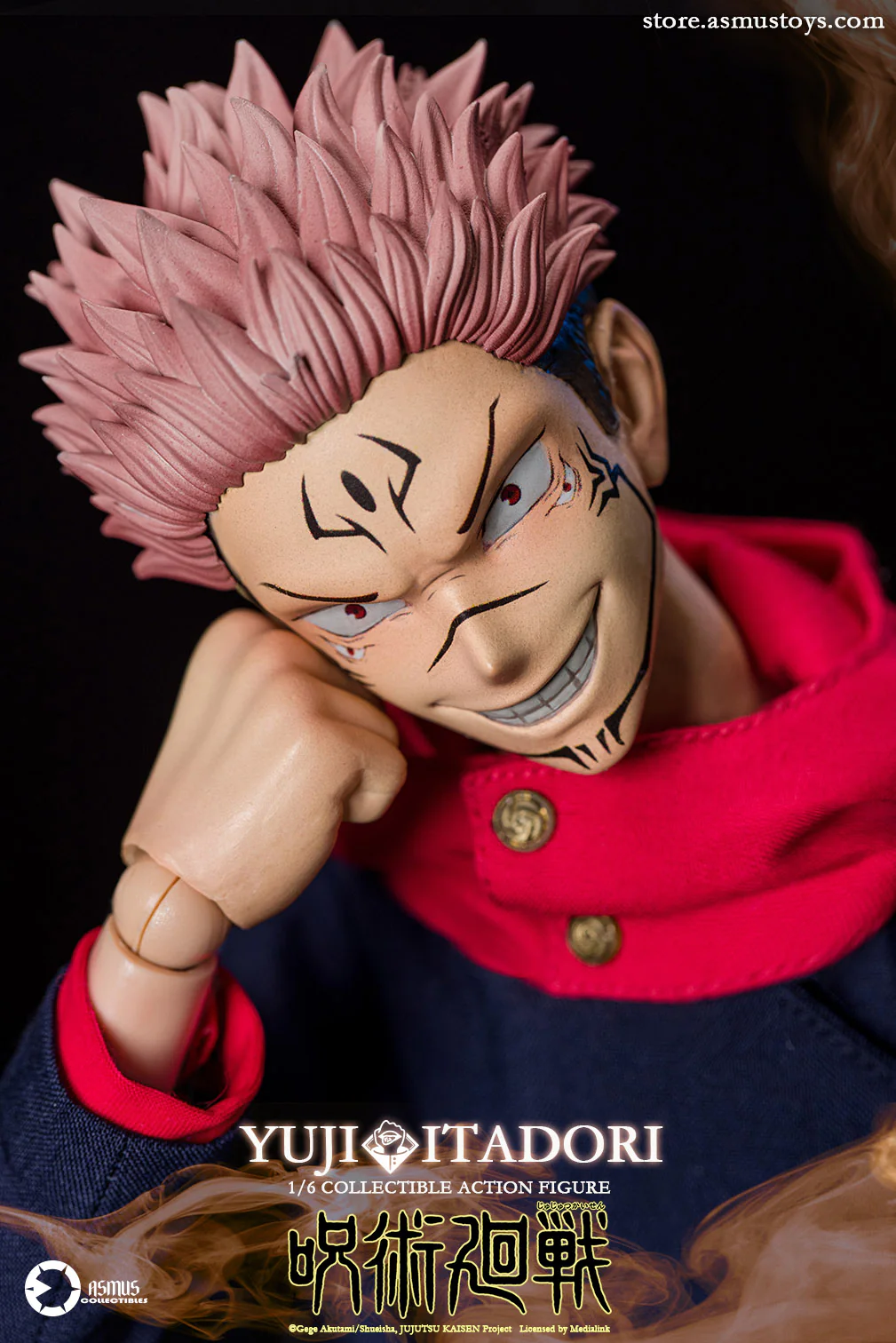 [PREORDER] Asmus Toys Yuji Itadori - Jujutsu Kaisen 1/6 Scale Collectible Action Figure - Image 7