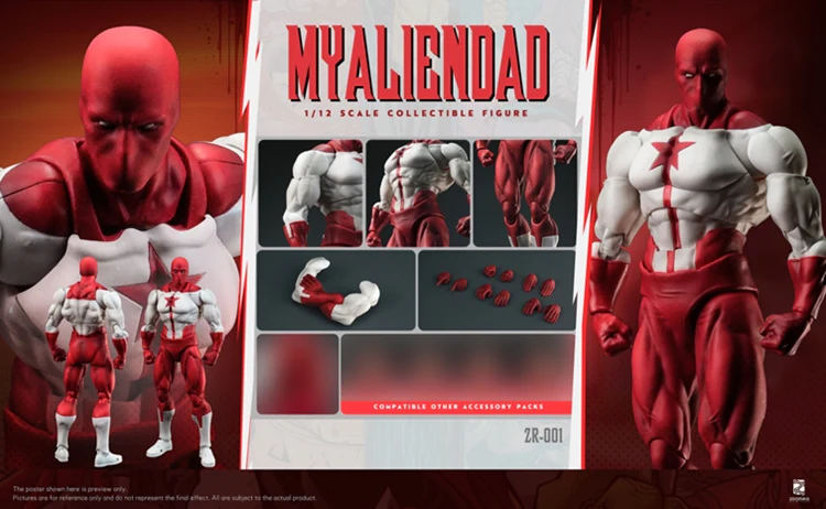 [PREORDER] Zoomrig My Alien Dad 1/12 Figure - Image 8
