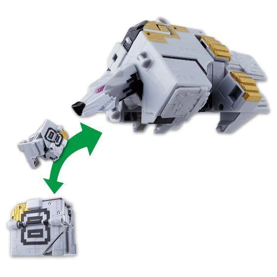Zyuohger DX Wolf 2016 Power Rangers Cube 8 Wolf Zord - Image 3